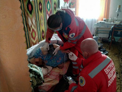 У Сквирі правоохоронці врятували 89-річну бабусю